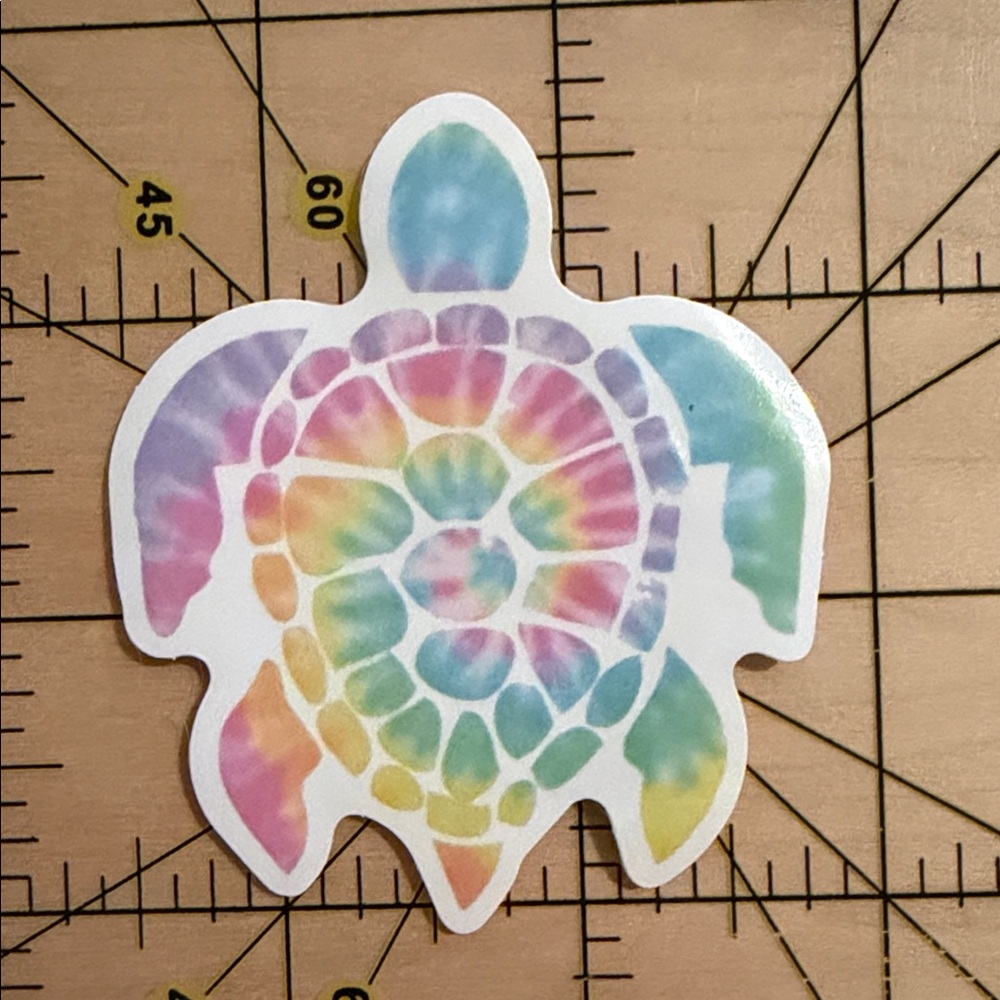 💜13/$13 +Bundle Sticker Sale | Turtle Ocean Animal Waterproof Sticker